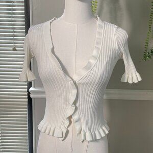 Lovers & Friends | Carissa Ruffle Sweater